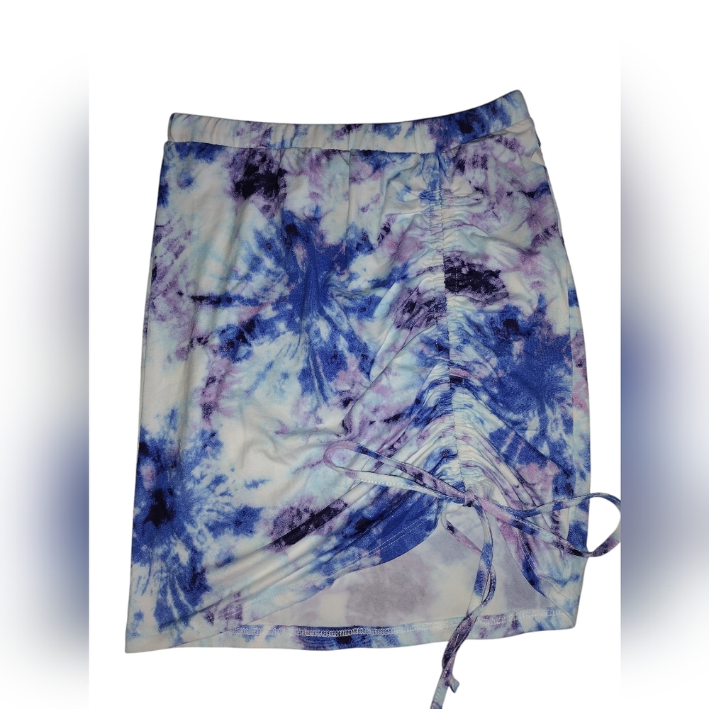 4 For $25 Almost Famous Women's Blue and Purple Skirt